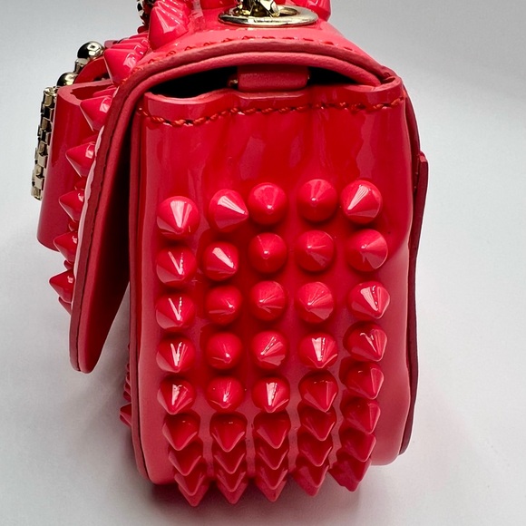Christian Louboutin Mini Sweet Charity Crossbody Bag with Studded Spikes - EUC - Picture 4 of 15